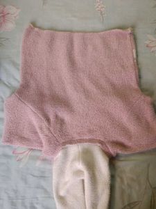 Pink Paris Girl Hoodie Sweater