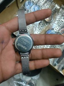 Epoch Silver-Tone Women's Watch