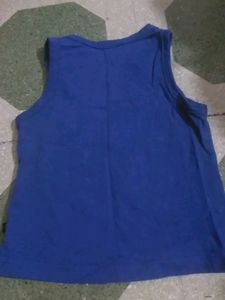 Blue Color Baniyan For Kids