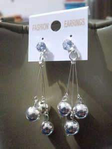 Ethnic Crescent Dangle Earrings Combo Of 2