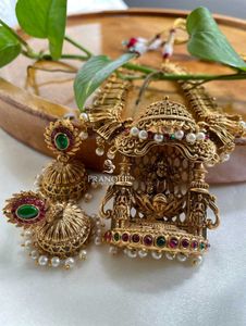 Lakshmi Temple Jewellery Set