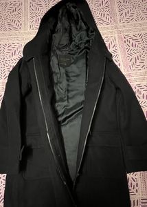 Long black coat