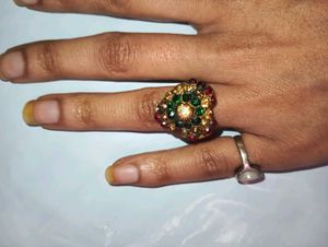 Laakh Ki Jhumki &amp; Ring Combo