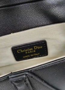 Dior saddle