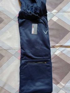 Navy Blue Polyeste Hoody