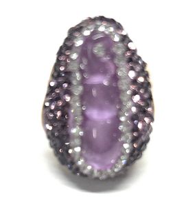 Sparkling Purple Ring