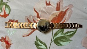 Geneva Watch - Green &amp; Gold