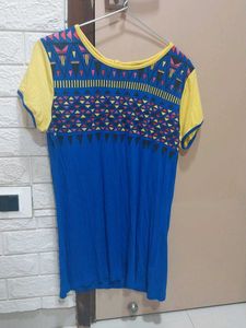 Abstract Printed Top