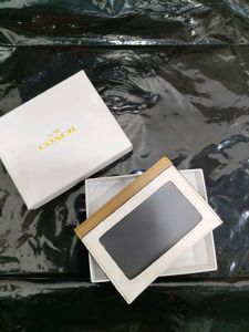 Coach Card Holder &#34;White&#34;