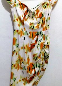 Floral Ruffle Mini Dress