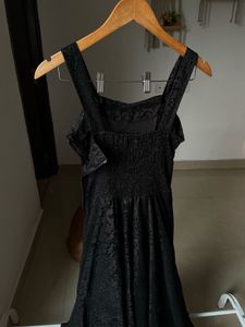 JACQUARD CORSET BUSTIER  MIDI DRESS