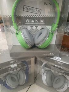 Green Sports HD Headphones