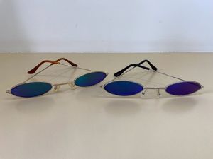 2 Unisex Multi-colour Sunglasses