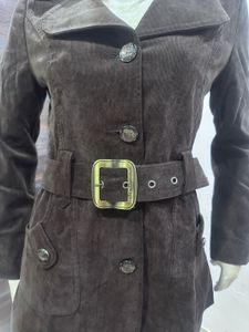 Brown Belted Jacket