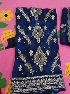 Heavy Embroidery Suit For Wedding Wear