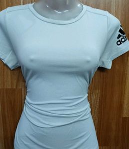 Adidas White T-Shirt