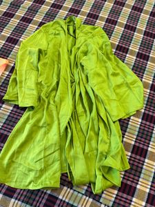 H&amp;m Wrap Satin Dress