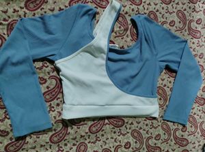 Blue Two-Piece Set