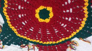 Handmade Crocheted Table Centerpiece