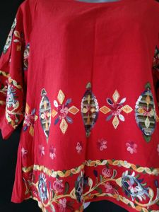 Embroidered Thai Cotton Tops