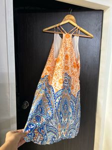 Multi color Beach Dress Printed