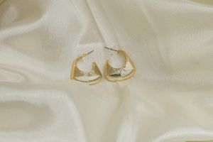 Chic Gold Hoop Earrings