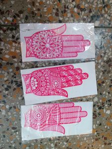 Mehendi Stencil