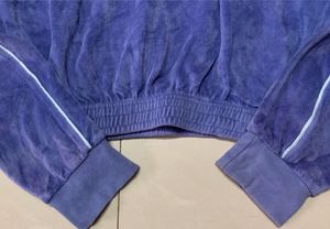 Blue Velvet Sweatshirt