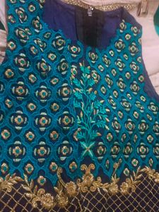 Embroidered Kurta Set For 5 Years Girls
