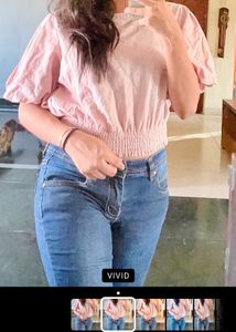 Beautiful Pink Crop Top 💖