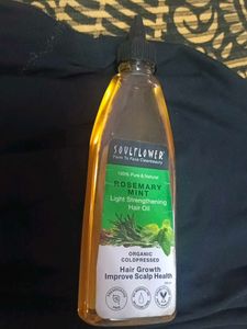 Soulflower Rosemary Mint Hair Oil
