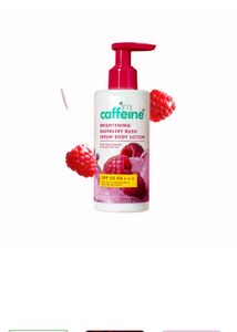mcaffeine brighting Rasberry Rush Serum Bodylotion