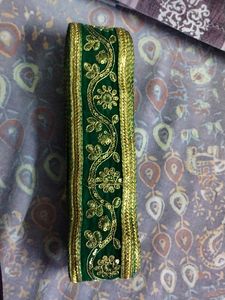 Green Velvet Lace 9mtr