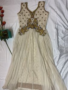 Embroidered Party Wear Gown