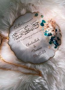 Resin Handmade Wedding Plaque