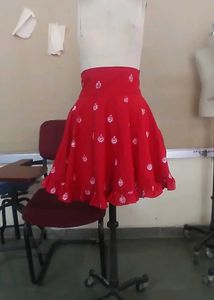 Skirt With Ruffles