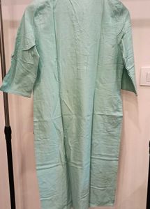 Mint Green Button-Down Tunic