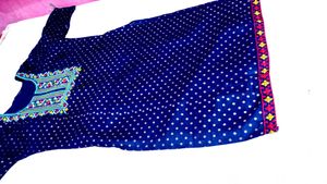 Blue Printed Kurta