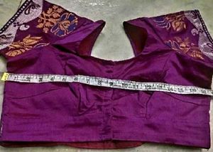 Beautiful mejantha Color Silk blouse
