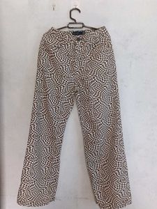 Patterned Casual Pants for women