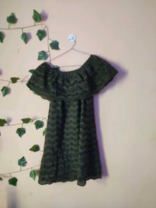 Green Mini Dress