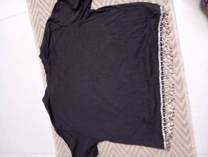 Peace&amp;chaos Crop T-shirt Jewel