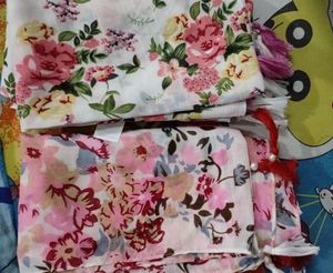 Pack of 2- Brand New Printed Stoles