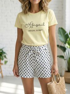 Customized &#39;Abigail&#39; Script T-Shirt