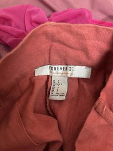 Pink High Waisted Shorts