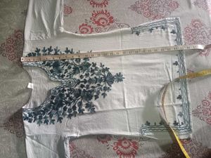 Embroidered sky- blue Kurta 🧿