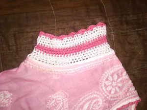Pink Embroidered Kurti