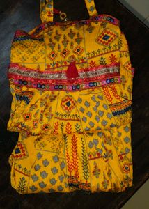 Cute Yellow Dress Set
