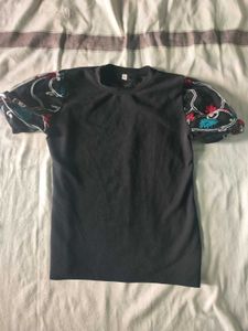 Black Fitted Top