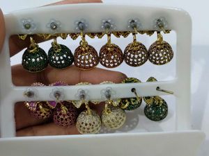 6 Pairs Of Jumki Earrings